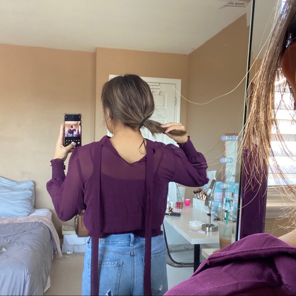 ✨Chiffon Blouse - Picture 3 of 5